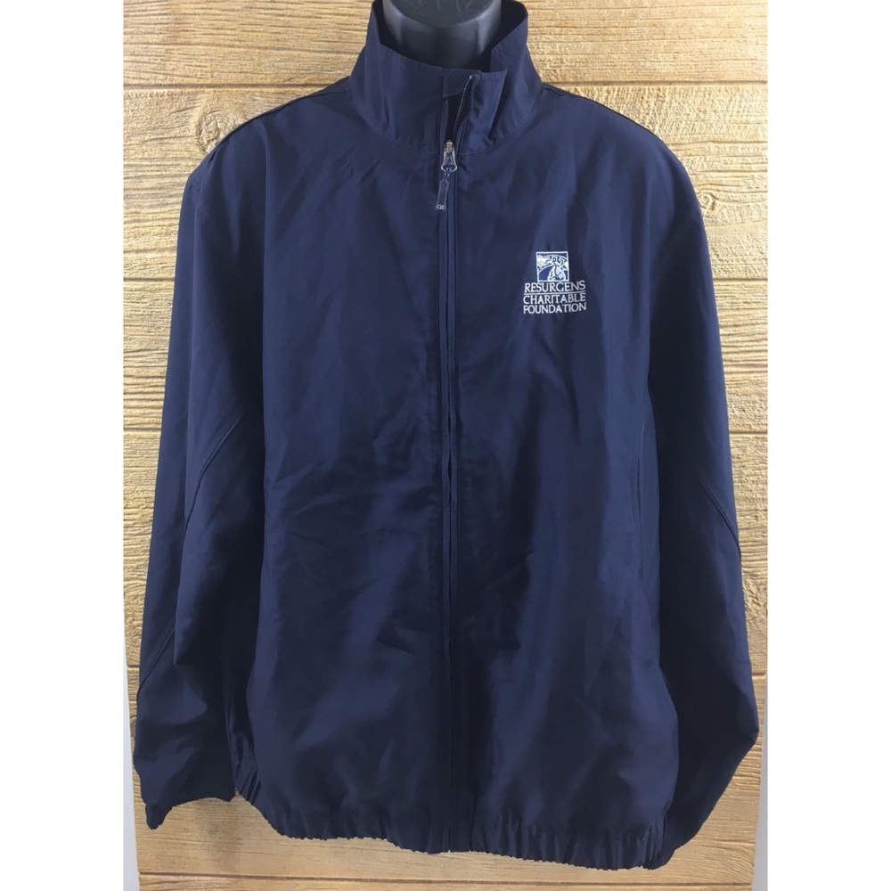 Cutter & Buck WindTec Blue Jacket Medium Resurgens